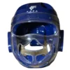 Casque de protection avec visiere bleu-01